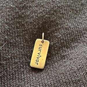 Silver ‘Survivor' Pendant